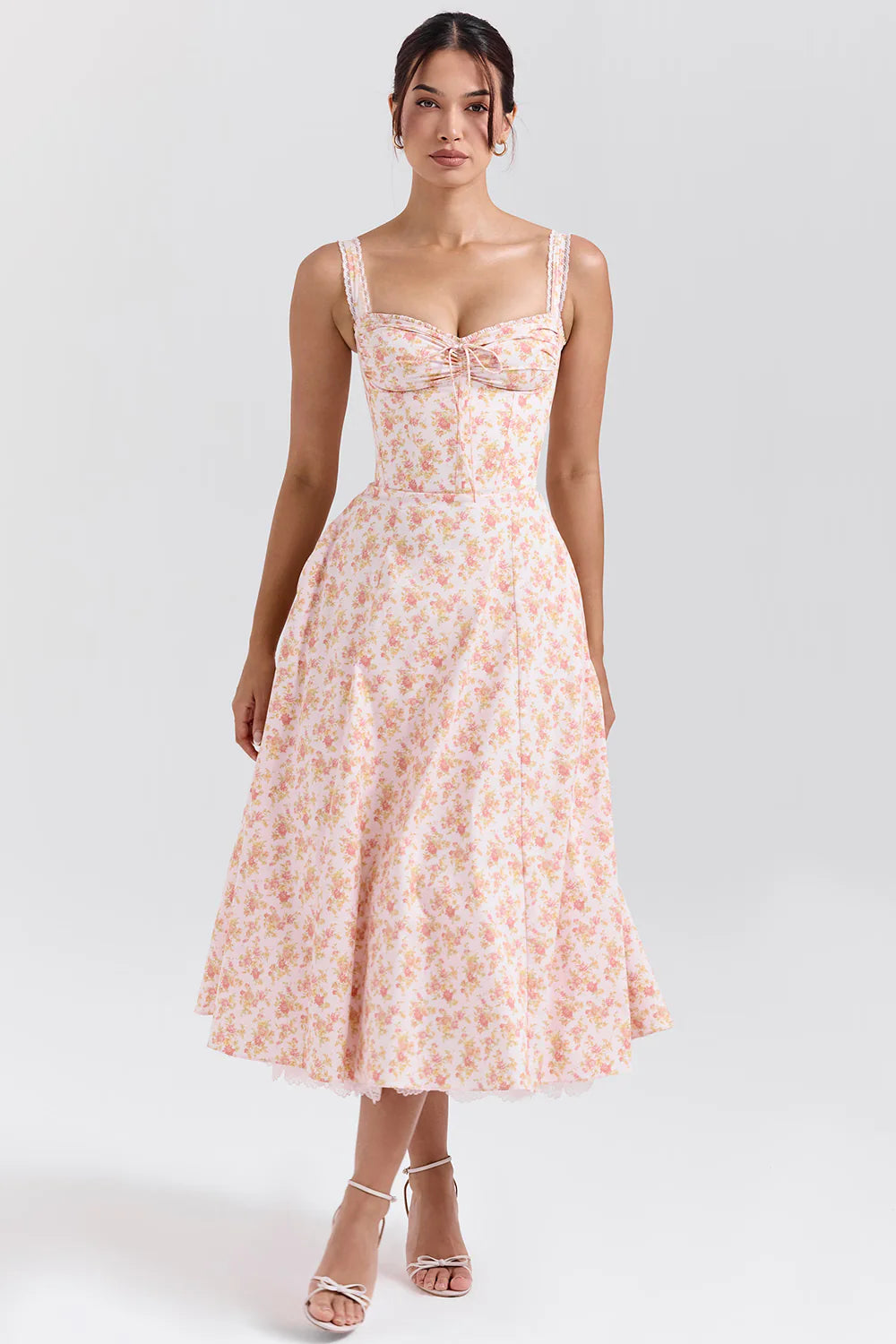 Vestido Midi Floral Tivoli