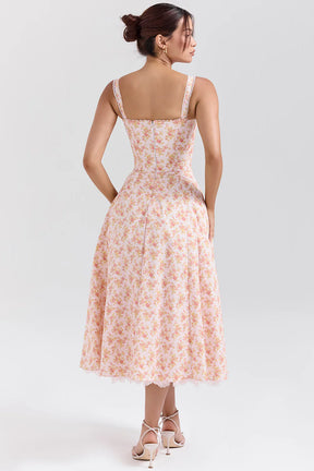 Vestido Midi Floral Tivoli