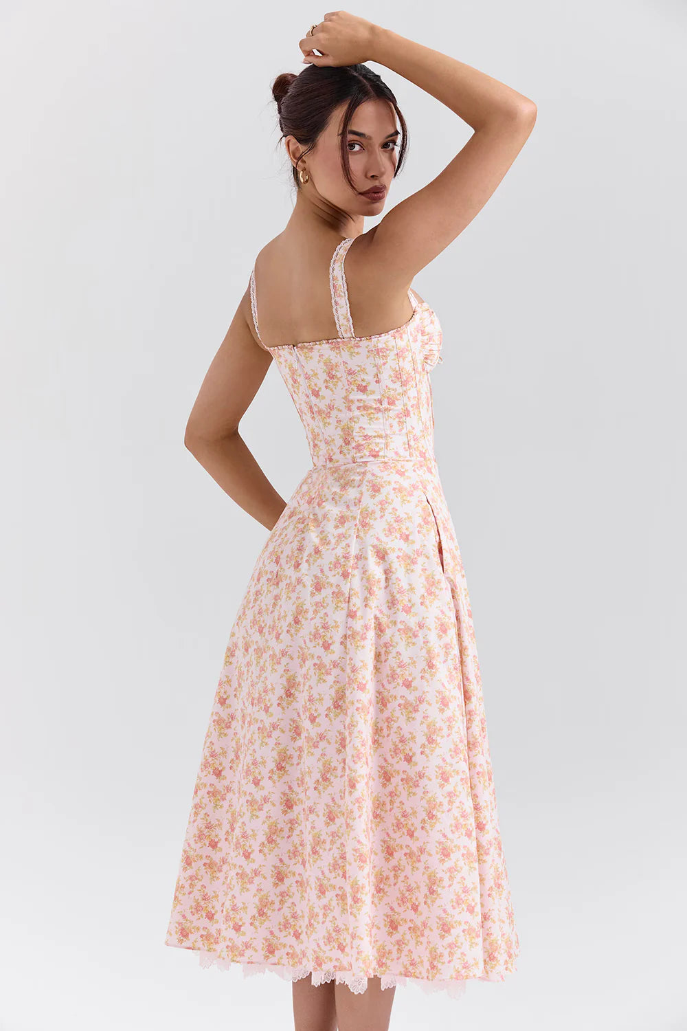 Vestido Midi Floral Tivoli