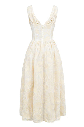 Vestido Midi Branco Marano